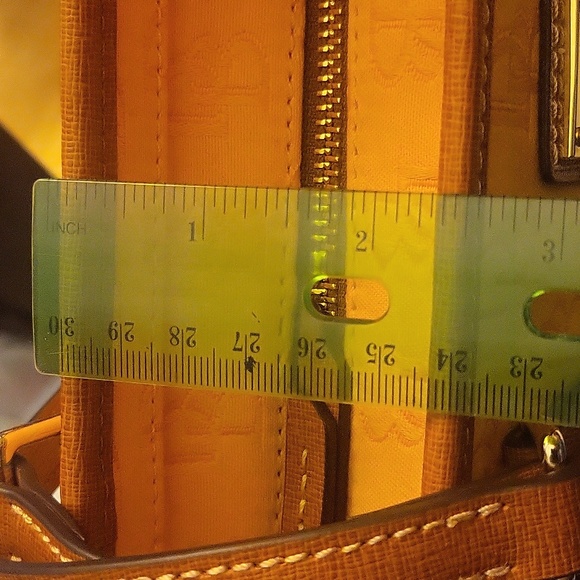 Dooney & bourke yellow or mustard color - Picture 4 of 15